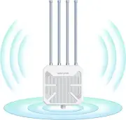 Outdoor Wifi Extender Mesh Router, WAVLINK AX1800(WIFI 6) Long Range WiFi Extend