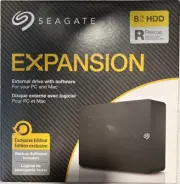 Seagate Expansion 8TB HDD Exclusive Edition External Drive W/ Software- New