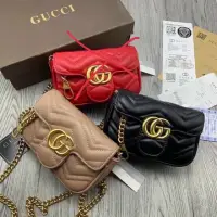 在飛比找蝦皮購物優惠-女士書包 - 手提 gucci 袋 - 超漂亮的 gucci