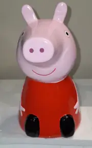 Peppa Pig Piggy Pig Ceramic Money Box 2003 FAB NY New