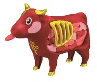 在飛比找有閑購物優惠-《豬帽子》現貨 代理版 MH 買一整條牛! 福牛燒肉 趣味拼