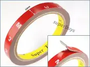 12mm 3m Automotive Car Vehicle Acrylic Foam Double Sided Adhesive Attaching Tape
