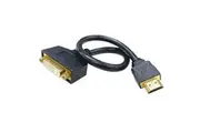 30cm Avico HDMI Plug To DVI Socket Adaptor Lead