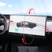Cybertruck Accessories 4-Way Adjustable Screen Tilt & Swivel Mount for 2024 T...
