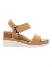 [Jane Debster] Iris Leather Sandals in Light Tan