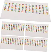 SWOOMEY Beginner's Guitar Practice Stickers 5pcs Violin Sticker Guitar Chord Helper