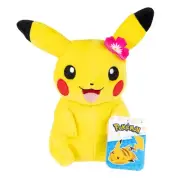Pokémon 8" Pikachu with Flower Plush - Officially Licensed - Quality & Soft S...