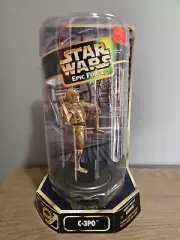 Hasbro Kenner 1998 Star Wars Power of the Force Epic Force C-3PO Figure