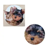 Tapestry Pet Cat Dog Square Cushion Cover 43 x 43 cm