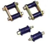 SUPERPRO REAR GREASABLE SHACKLE AND BUSHING KIT FOR NISSAN NAVARA D23 NP300