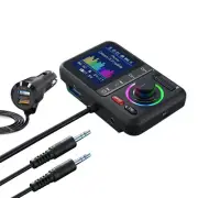Bluetooth Car FM Transmitter MP3 Player Hands free Radio Adapter Kit USB Charger