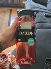 Rose Gold Camelbak Eddy + 1L Leak Proof Water Bottle - Sports Hydration