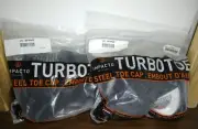 NEW 2 Sets Impacto Turbotoe Steel toe Cap Overshoe Medium Mens 6-7 Womens 8-9 US