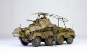 PreSale ProBuilt 1:35 Sd.Kfz.232 Schwere PanzerSpahwagen 8-RAD Afrika-corps