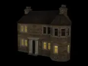 Bachmann 44-0084 OO Gauge Hampton Lodge with Lights