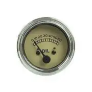 Massey Ferguson Oil Pressure Gauge White Face Suits 135, TE20