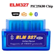 2Pcs ELM327 OBDII Scanner Code Reader Bluetooth Auto Diagnostic Tool for Android