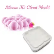 Silicone Cake Mould 3D Cloud Shape Pudding Mousse Mould DIY Baking Pan