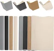 uxcell 40"x16" Bookbinding Cloth, 4Pcs Book Cover Bookbinding Repair Cloth Book Binding Cloth for Bookbinding Book Arts Sewing DIY Craft, Black/Gray/Brown/Beige