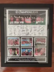 MANCHESTER UNITED FC 2012/13 EPL CHAMPIONS LIMITED EDITION 43/500