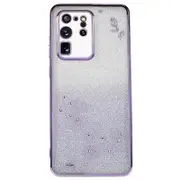 KADEM For Samsung Galaxy S20 Ultra Rhinestone Pattern Soft TPU Case Gradient Glitter Phone Cover