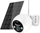 Solar Camera Security Outdoor Wireless, 2K Smart Home Cameras 180° Wide Angle