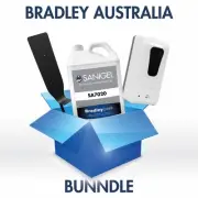 Presale Bradley Tradie Sanitiser Starter Kit - White/Black