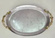 Michael Aram Mistletoe Large Oval Tray 123138