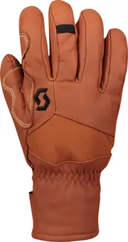 Scott Explorair Plus Snowmobile Gloves, orange-brown, Size S for Men Orange Brown