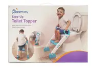 STEP-UP TOILET TOPPER - AQUA/WHITE