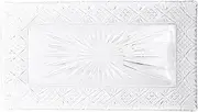 Serving Tray, 11.8x6.1x1.3in Glass Serving Platter Rectangular Serving Plate Elegant Serving Dish, Serving Tray for Entertaining, Practical Dessert Tray for Veggie, Snack, Desserts