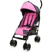 Vee Bee Buz 108cm Reclining/Foldable Stroller/Pram Baby/Infant 0m+ Rose Pink