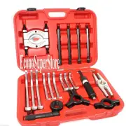 Professinal 10 Ton Hydraulic Gear Jaw Pulling Bearing Separator Puller Set Kit