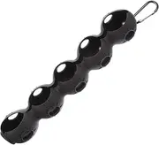 EXHUMKY Elastic Golf Ball Holder with Durable Hook Portable Golfs Ball Sleeve Fits Standard Balls Easy to Clean Holds Up to Balls Golf Accessory for Organizing