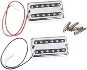 STARTIST Twin-coil Guitar Pick-up Set Sealed Pick-ups with Mounting Screws and Springs High Output Bridge & Neck Pickups Musicians