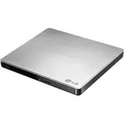 LG GP60NS50 Super-Multi Portable USB Power DVD Rewriter With M-Disk Support - Silver [GP60NS50]