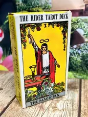 Vintage 1971 The Rider Tarot Waite Deck The Magician 78 Cards