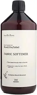Vanilla Blanc Read/the/label Natural Fabric Softener Scented with Organic Essential Oils (Eucalyptus Dives & Geranium)