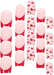 Healeved 24pcs Nail Patch Decoration Pink Stainless Fashionable Bracelets Custard Nail Display Stand Condiment Charms Green Pepper Hat Ramekins Biscuit Jar Band Car Seat Peaky Abs