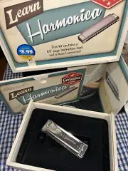 Harmonica 10 Holes Key of C Blues Harp Stainless Steel Harmonica Easy Learn Fun