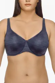 Berlei Hestia Smoothing Minimiser Bra - Charcoal, Size: 16 E