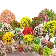 32 Pcs Mini Tree Fairy Miniature Garden Tree Plant Ornament for DIY Crafts