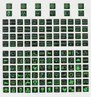 LT Easiyl 132Pcs Glow-In-The-Dark Stickers Heightlight Switch Stickers Lumino...