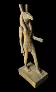 RARE ANCIENT EGYPTIAN ANTIQUES Statue God Seth as Original Museum Copy Egypt BC