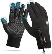 [BIGTEDDY] Winter Warm Windproof Waterproof Anti-Slip Thermal Touch Screen Gloves Unisex XL