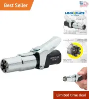 Secure Locking Air Chuck with Spring-Loaded TPU Seal - Easy Inflation Solution
