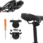 Airtag Bicycle Mount, for Saddle Bicycle Anti-Theft Bicycle Holder, Anti-Theft for AirTag Holder, Hidden Airtag Bicycle Holder, Compatible with Mountain Bikes, Road Bikes