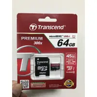 在飛比找蝦皮購物優惠-創見 Transcend Micro SDXC 64G cl