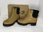 NEW Seven7 Womens Jadon Boot Size 6 Combat Hiking Textured Camel NIB(damaged)