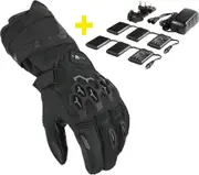 Macna Rafino RTX 12V Kit, gloves waterproof heatable , color: Black , size: S